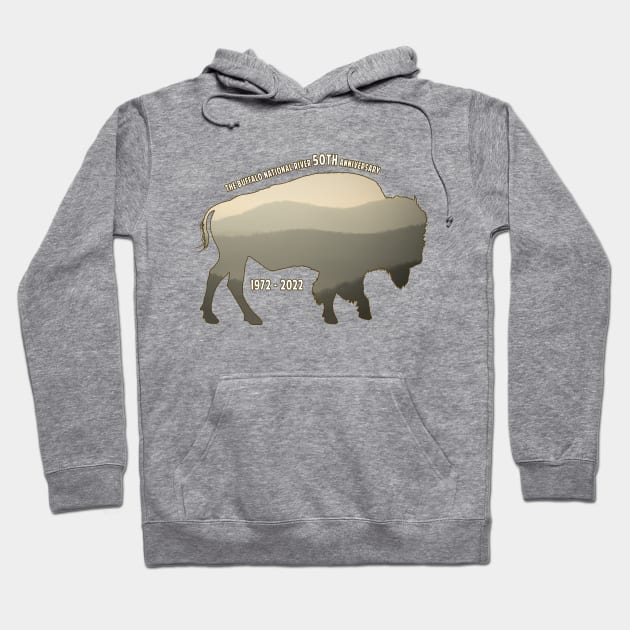 The Buffalo National River 50th Anniversary Design Hoodie by Arkansas Shop